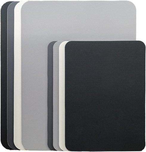 Simply Genius (8 Piece) Extra Thick Cutting Boards for Kitchen Prep, Non Slip Flexible Cutting Mat Set, Dishwasher Safe, BPA Free Plastic Colorful Chopping Mats for Meat and Vegetables