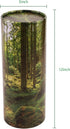 NEWDREAM:The Biodegradable Urns for Human Ashes is Designed to Scatter The Cremated Ashes of Your Loved One in Your Favorite Place,Scattering Urn(L5Wx12H,Sunshine in The Forest)