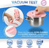 Silicone Microwave Lid - Pig Microwave Plate Cover Premium Bowl Covers for Microwave Cute Pig-Shaped Microwave Cover Food Dishwasher Safe Design