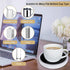 Mug Warmer Coffee Warmer for Desk 50 Watt 176„‰ 3 Settings Touch Control Auto Shut Off Electric Home Smart Warmer Plates for Tea and Espresso Beverage Warmers Heater Gifts