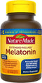 Nature Made Melatonin 4 mg Extended Release Tablets, Dietary Supplement for Restful Sleep, 90 Count, 90 Day Supply