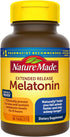Nature Made Melatonin 4 mg Extended Release Tablets, Dietary Supplement for Restful Sleep, 90 Count, 90 Day Supply