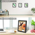 PICFREIM 8x10 Picture Frame Black Set of 2, Solid Wood Picture Frames 8x10 for Tabletop or Wall Display Decoration Photo Frame