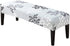 CRFATOP Dining Bench Cover Printed Bench Seat Cushion Slipcovers Stretch Upholstered Bench Slipcover Removable Washable Dining Chair Slipcovers for Bedroom Living Room,17