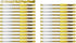 Sargent Art 24 Count Yellow Glitter Gel Pens, Non-toxic, Magical Ink Pens, Art Marker Pens For Drawing, Journaling, Doodling, Adult Colouring Books