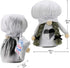 2 Pcs Chef Gnomes Plush,Christmas Kitchen Decorations Handmade Plush Tomte Gnome,Mr Gnome and Mrs Gnome Dolls,Farmhouse Christmas Ornament Home Table Decor Holiday Presents-White