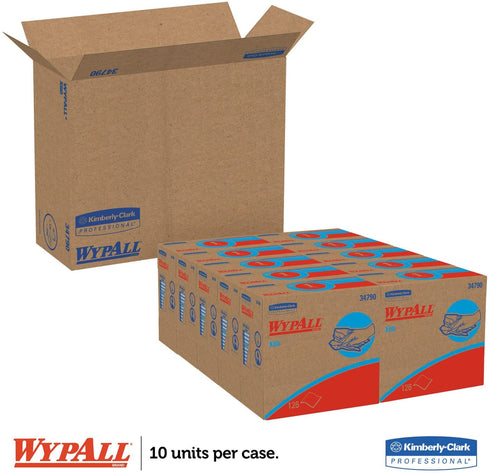 WypAll 34790CT X60 Wipers, POP-UP Box, White 126/Box