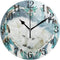 Dream Catcher Wolf Wall Clock Decorative Haning Clock Silent Non Ticking Time Clock for Living Room Kitchen Bedroom