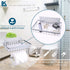 Toilet Paper Holder with Shelf, LKKL Toilet Tissue Paper Holder Wall Mounted, Bathroom Toilet Paper Roll Holder Storage, Bathroom Accessory Tissue Roll Dispenser and Shelf - Silver