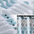 ANYEV Fabric Shower Curtain for Bathroom, Quick-Drying Durable and Washable Waterproof Polyester Fabric with Hooks 72" x 72"?Blue, Gray Green, Taupe, White?