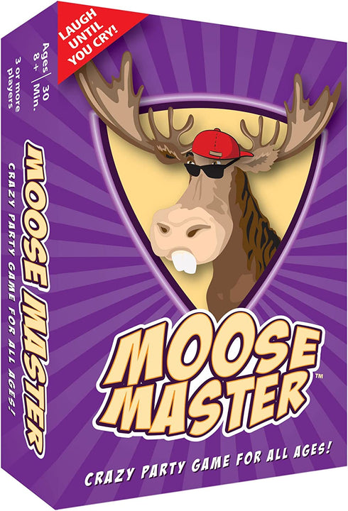 Moose Master - Laugh Until You Cry or Pee Your Pants Fun - Your Cheeks Will Hurt from Smiling and Laughing so Hard - for Fun People Looking for A Hilarious Night in a Box