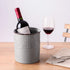 DOWAN Kitchen Utensil Holder, 7.2? Extra Large Utensil Holders for Countertop, Heavy Ceramic Utensil Crock, Anti Slip & Scratch Cork Bottom, Grey Utensil Organizer for Home Décor