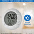 Sonnet SONNET-T-4691 Shower Suction Clock, White