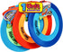 JA-RU Soft Giant Frisbee Throwing Disc 16" (1 Unit Assorted) Soaring Flyer Splash Fun Aqua Flyer Lightweight. Flying Discs for Kids & Adult Toys. Safe Easy and Professional. Outdoor Pool Party 5138-1