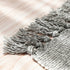 Cotton Bathroom Rug Reversible Laundry Room Rag Rug. Hand Woven Chindi Area Rug Entryway for Kitchen Bathroom Bedroom Dorm