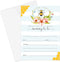 Mama Bee Baby Shower Invitations with Envelopes (25 Pack) Blank Invitation for Gender Reveal Party Supplies Flowering Bumblebee Girl or Boy Set of Invites to Handwrite Your Details