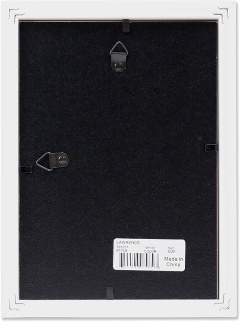 Lawrence Frames 785257 Shadow Box Frame, 5x7, White