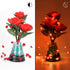 Valentines Day Decor, Valentines Day Decoration 16Ft 50LED Red Heart Shaped String Lights with Remote, Valentines Day Decorations for Home Indoor Outdoor on Wedding Anniversary Birthday Party