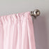 Curtainworks Flounced Ruffle Rod Pocket Curtain Panel, 63 in, Pink