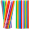 Tomnk 200 Pack Jumbo Smoothie Straws, 10.3 Inch Milkshake Straws Disposable Extra Long