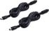 TORCHSTAR 39 Inches Interconnect Cable, Gun Safe Lighting Kit Extension Cable, Under Cabinet Light Extension Cord, LED Under Cabinet Lighting Accessories, Pack of 2