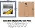12x12 Picture Frames Wood Distressed Blue Display Pictures 10x10 or 8x8 with Mat or 12x12 without Mat - 12x12 Inch Square Photo Frames with 2 Mats for Wall or Tabletop Mount, 1 Pack
