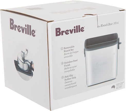 Breville BES001XL Knock Box Mini, Stainless Steel