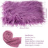 5 Pcs Newborn Photography Props Outfits- SPOKKI 35x67 Baby Long Ripple Wrap and Toddler Swaddle Blankets Photography Mat with Cute Headbands for Infant Boys Girls(0-12 Months) (Purple)