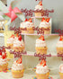 Galentines Day Cupcake Toppers Decorations, Red Glitter Happy Galentines Day Cupcake Toppers for Galentine's Day Decoration, Friends Galentines Party Decor, Valentines Day Party Decorations -24PCS