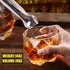 Crystal Whiskey Glasses Set of 4, 10 oz Rocks Glasses Lowball Scotch Glasses Bourbon Glasses Unique Old Fashioned Glasses with Gift Box