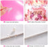 2 Set Balloon Column Kit and 2 Set DIY Table Stand Kit, 63 inch Height 30Pcs Balloon Rings, 100 Glue Dot, 2 Tying Tool, 2 Flower Clip, 1 Balloon Pump for Party Wedding Birthday Festival Decorations