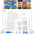 2 Set Balloon Column Kit and 2 Set DIY Table Stand Kit, 63 inch Height 30Pcs Balloon Rings, 100 Glue Dot, 2 Tying Tool, 2 Flower Clip, 1 Balloon Pump for Party Wedding Birthday Festival Decorations