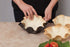 HIC Harold Import Tortilla Bowl Maker, Set of 2, Non-Stick Black Baking Pans