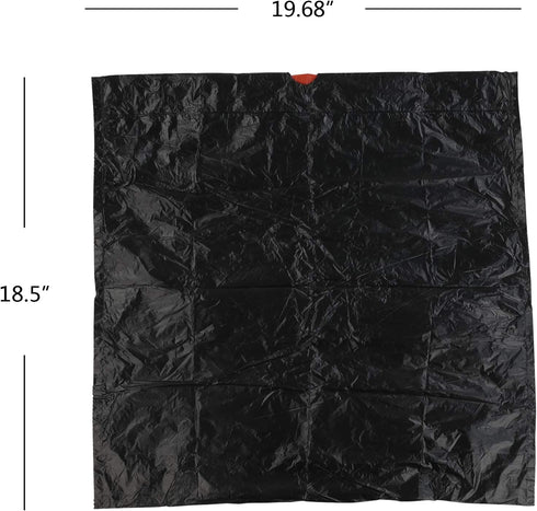 Xowine 3 Gallon Drawstring Trash Bags, Black Garbage Bag, 105 Counts