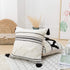 18x18 Pillow Covers Morocco Throw Pillows Cover for Couch Bed, Boho Tufted Square Decorative Pillow Covers, Farmhouse Neutral Throw Pillow Case with Tassels, Black Off White