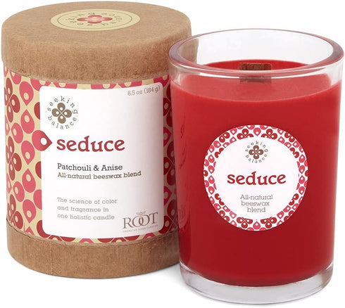 Root Candles, Seduce Seeking Balance Patchouli Anse 6.5 Ounce