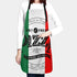 EZYES Pizza Apron, Cat & Pizza Kitchen Aprons with Pocket & Adjustable Neck for Chef Cooking Gardening Home Adult Size