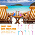 100 Pcs Plastic Drink Pouches for Drinks with Straws Hand-Held Juice Bags, Reusable Zipper Clear Drink Bags Smoothie Heavy Duty Juice Pouches for Adults, Cold Hot Drinks