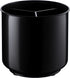 Rotating Extra Large Utensil Holder Crock with No-Tip Weighted Base, Removable Divider, And Gripped Insert - Dishwasher Safe Kitchen Utensil Holder For Kitchen Counter: Cooking Black Utensil Caddy