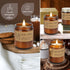Sandalwood and Lavender Scented Candles, Soy Candles for Home Scented, Aromatherapy Candle for Women, Candle Gift Set for Birthday, Valentine's Day Mother's Day, Long Lasting Candles, 7.2oz, 2 Pack