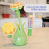 Scrub Daddy, Scrub Daisy Dishwand Replacement Head - The Hyacinth Bottle & Glass Scrubber, Non-toxic , Deep Cleaning, Versatile, Flexible, Scratch Free, Dishwasher Safe, Stain & Odor Resistant, 1pc