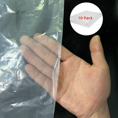 Overmonup 39x59 Inches Durable Giant Storage Bag Perfect for Dustproof,Moistureproof,Trunk,Blanket, Chairs, Baggage,Suitcases etc.(set of 10)