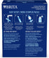 Brita Water Bottle Replacement Water Bottle Filters, Black, 6 Count