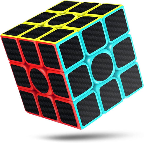 CFMOUR Original Speed Cube 3x3x3,Fast Magic Cube for Kids,Smooth Carbon Fiber Cubes,Puzzle Toys