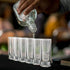 18 Pack Shot Glasses, RUCKAE 2 Ounce Shot Glasses with Heavy Base, Clear Shot Glasses Set of 18 (Cylinder Shaped)