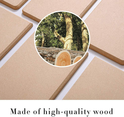 Original Retro Design Let's Eat Wood Signs Wall Art|Natural Wooden Board Print Poster Wall Decoration for Kitchen/Restaurant