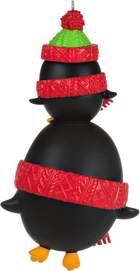 Hallmark Keepsake Christmas Ornament, Year Dated 2021, Dad & Son Penguins