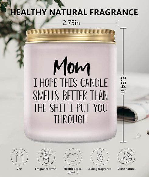 Gifts for Mom- Mom Birthday Gifts, Funny Mothers Birthday Gifts from Daughters or Son, Christmas Gifts for Mom Who Have Everything, Thanksgiving Present, The Forest Scented Candles(7oz)