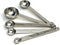 RSVP International Endurance Measuring Spoons, Round, Stainless Steel Large