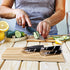RedCall Kitchen Knife Holder for Drawer Solid Wood Universal Knife Block Without Knives,home & chef Knife Drawer Organizer Insert,Premium Under Cabinet Knife Storage (9 knife holder)